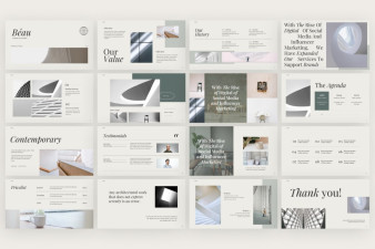 Beau Aesthetic PowerPoint Template | Nulivo Market