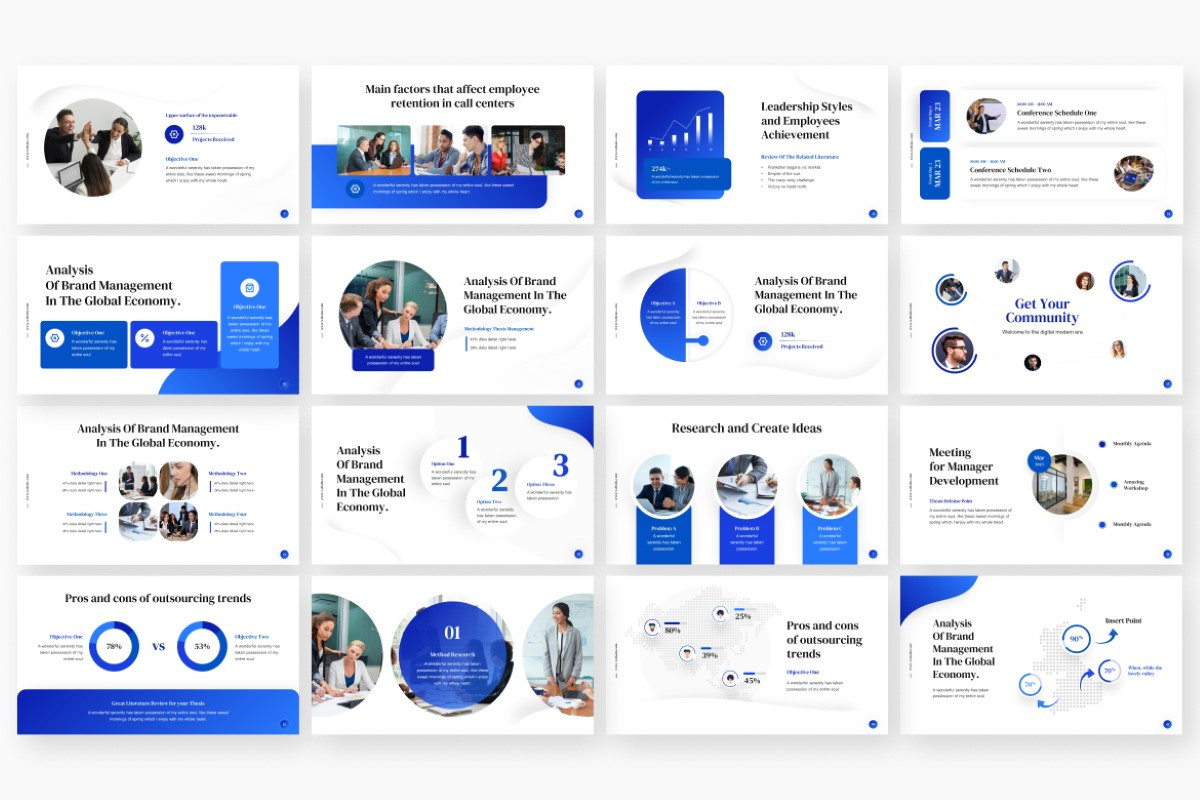 Manager Development PowerPoint Template | Nulivo Market