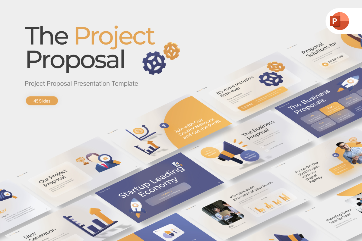 The Project Proposal PowerPoint Template | Nulivo Market
