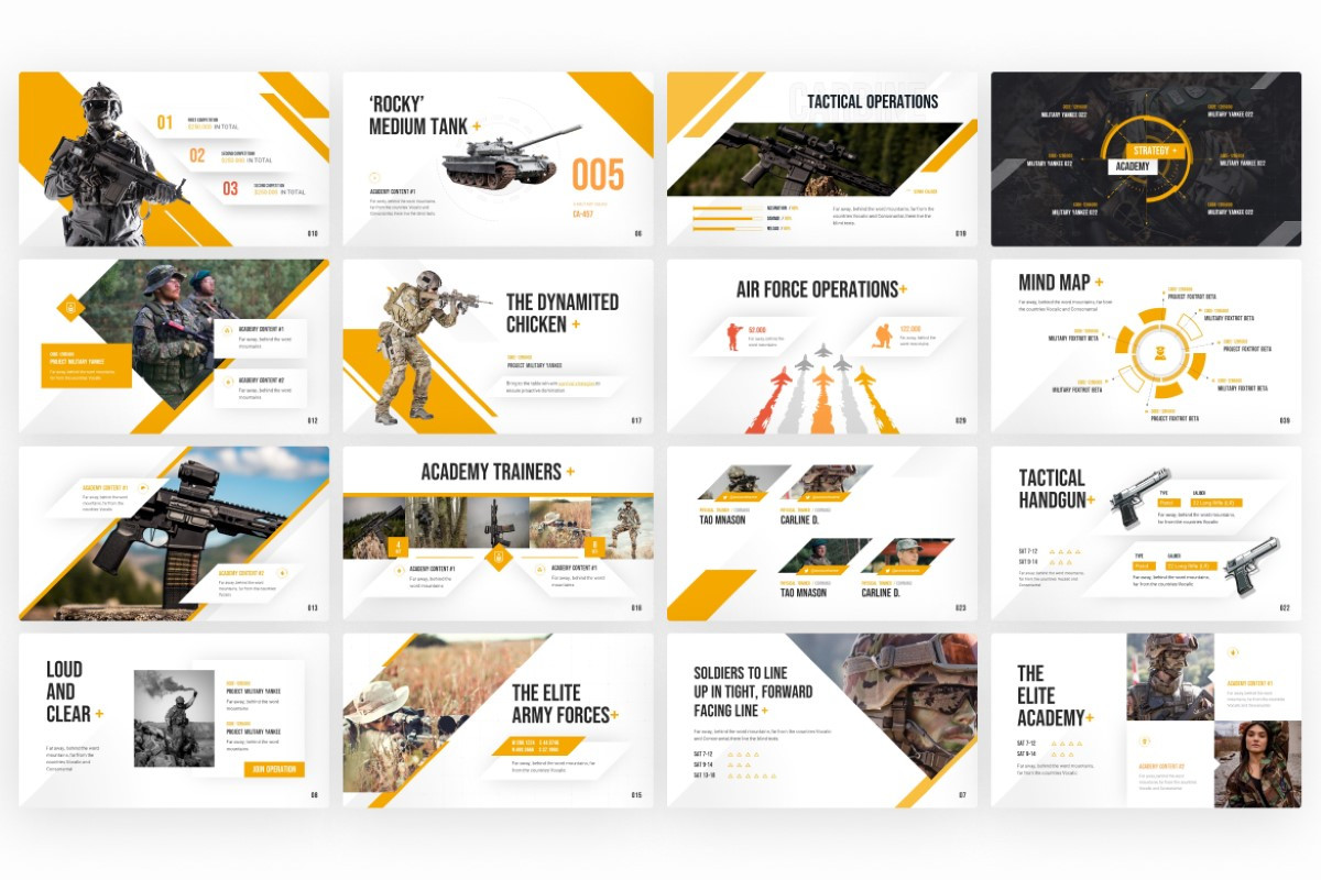 Surveillance Military PowerPoint Template | Nulivo Market