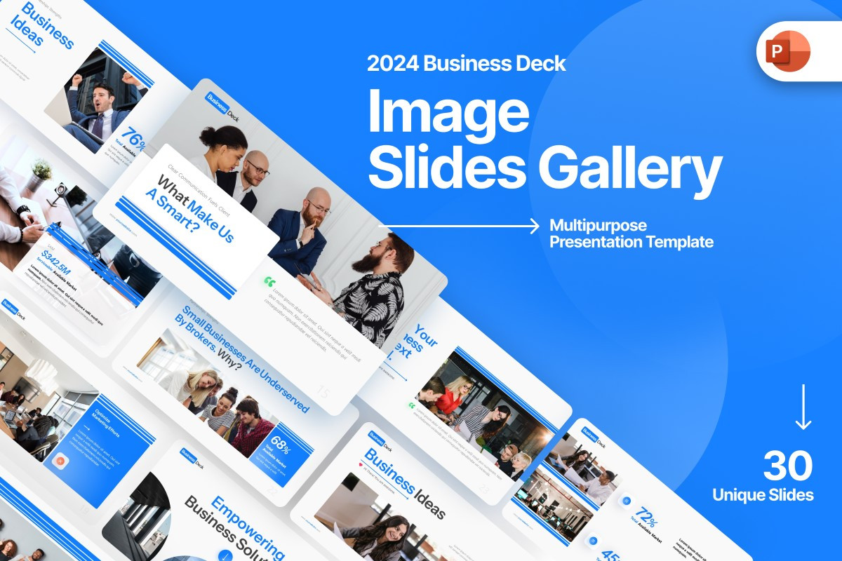 Image Gallery PowerPoint Template | Nulivo Market