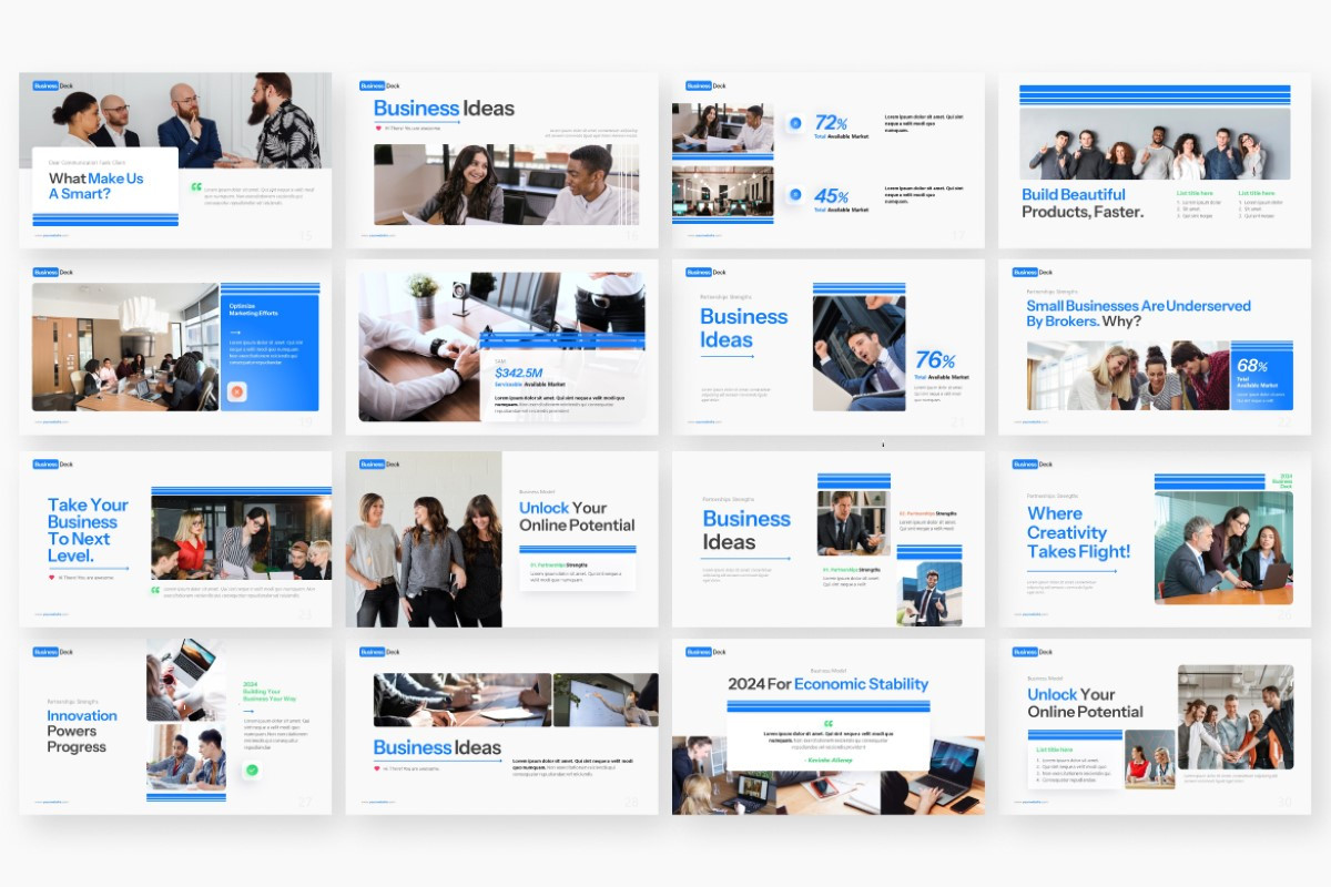 Image Gallery PowerPoint Template | Nulivo Market