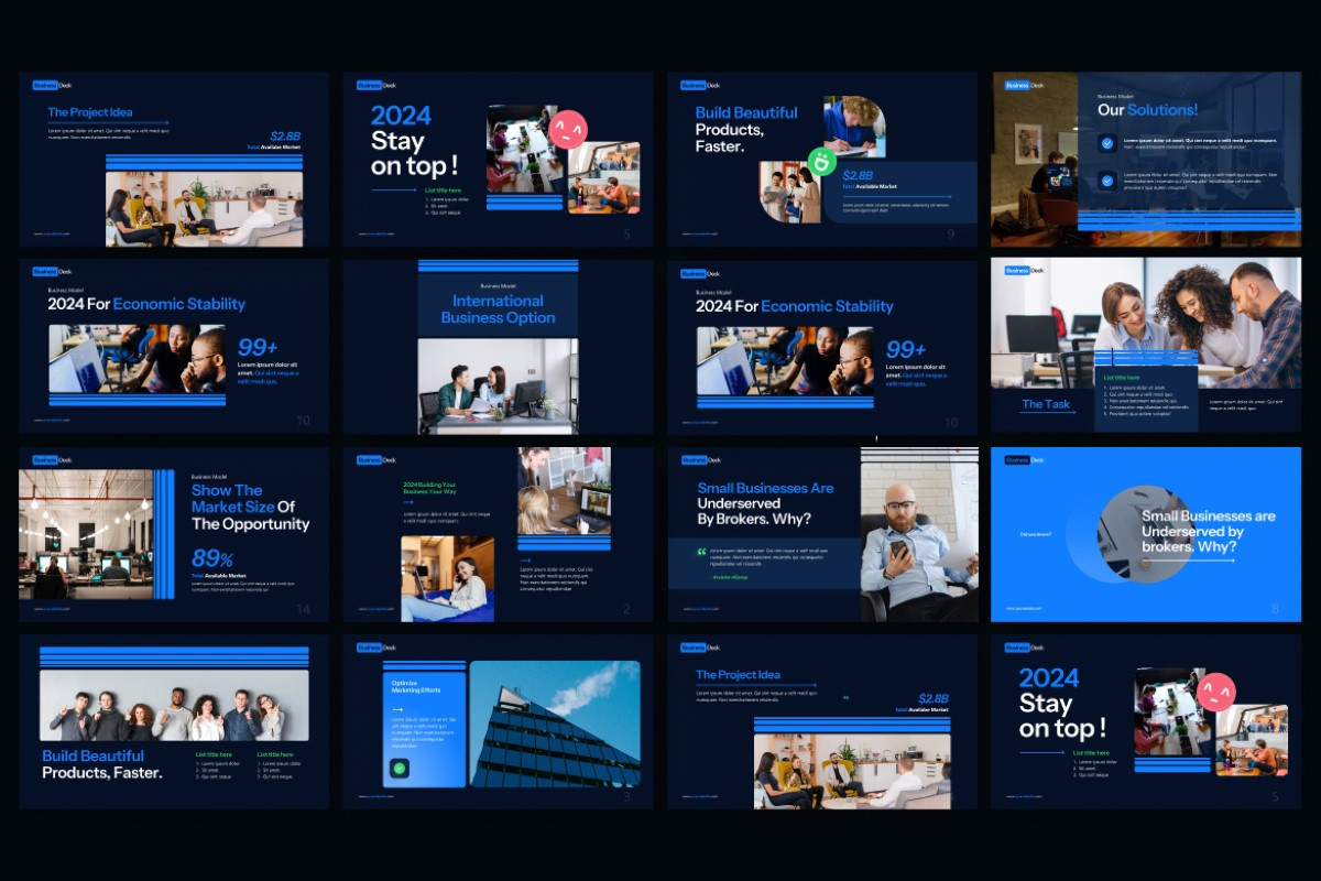 Image Gallery PowerPoint Template | Nulivo Market