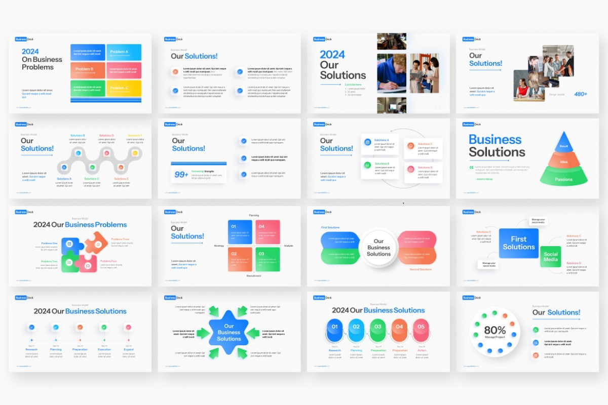 Problems and Solution PowerPoint Template | Nulivo Market