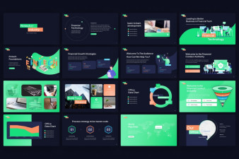 Fintech Industry PowerPoint Template | Nulivo Market
