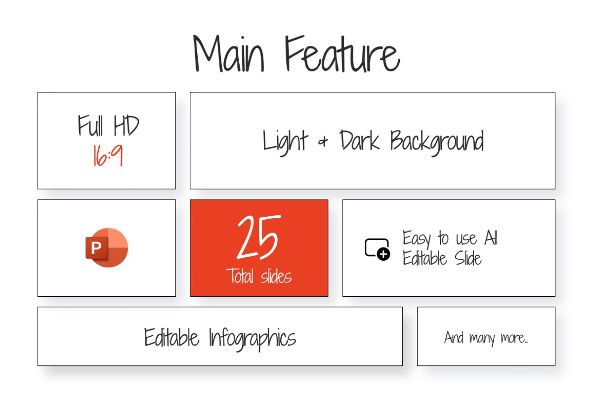 Whiteboard Illustration PowerPoint Template | Nulivo Market