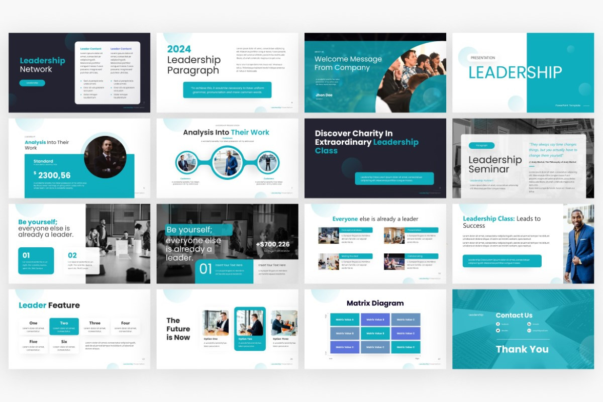 Leadership PowerPoint Template | Nulivo Market