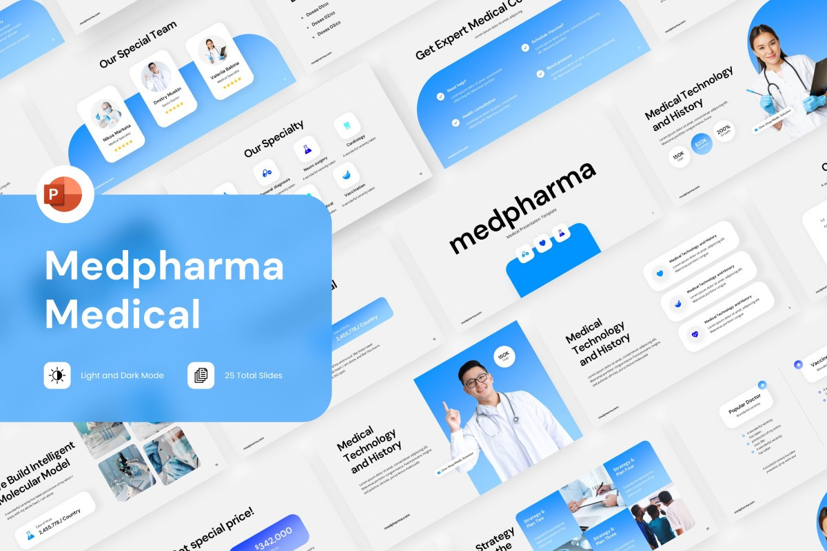 Healthcare Medical PowerPoint Template | Nulivo Market