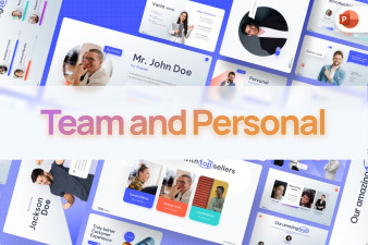 Team and Personal PowerPoint Template | Nulivo Market