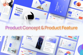 Produk Concept & Produk Feature PowerPoint Template | Nulivo Market