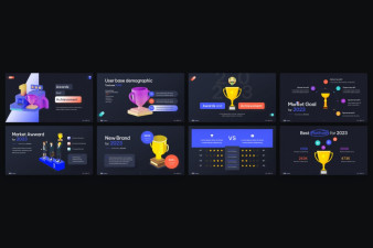 Awards and Achievement PowerPoint Template | Nulivo Market