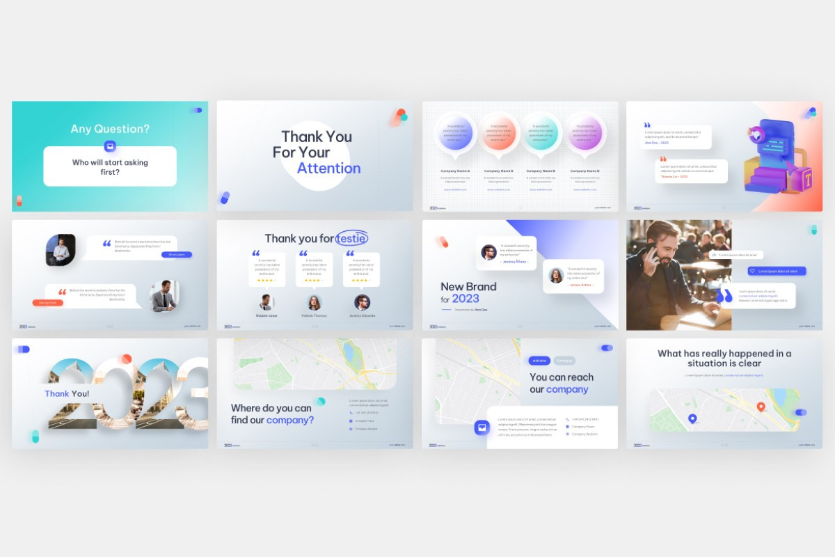 End Slide PowerPoint Template | Nulivo Market