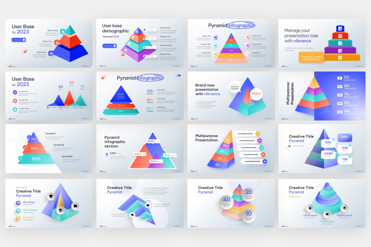 Pyramid PowerPoint Template | Nulivo Market