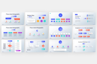 Flow Chart PowerPoint Template | Nulivo Market