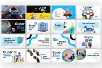 Super Introduction Slide PowerPoint Template | Nulivo Market