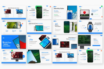 Device Mockup PowerPoint Template | Nulivo Market