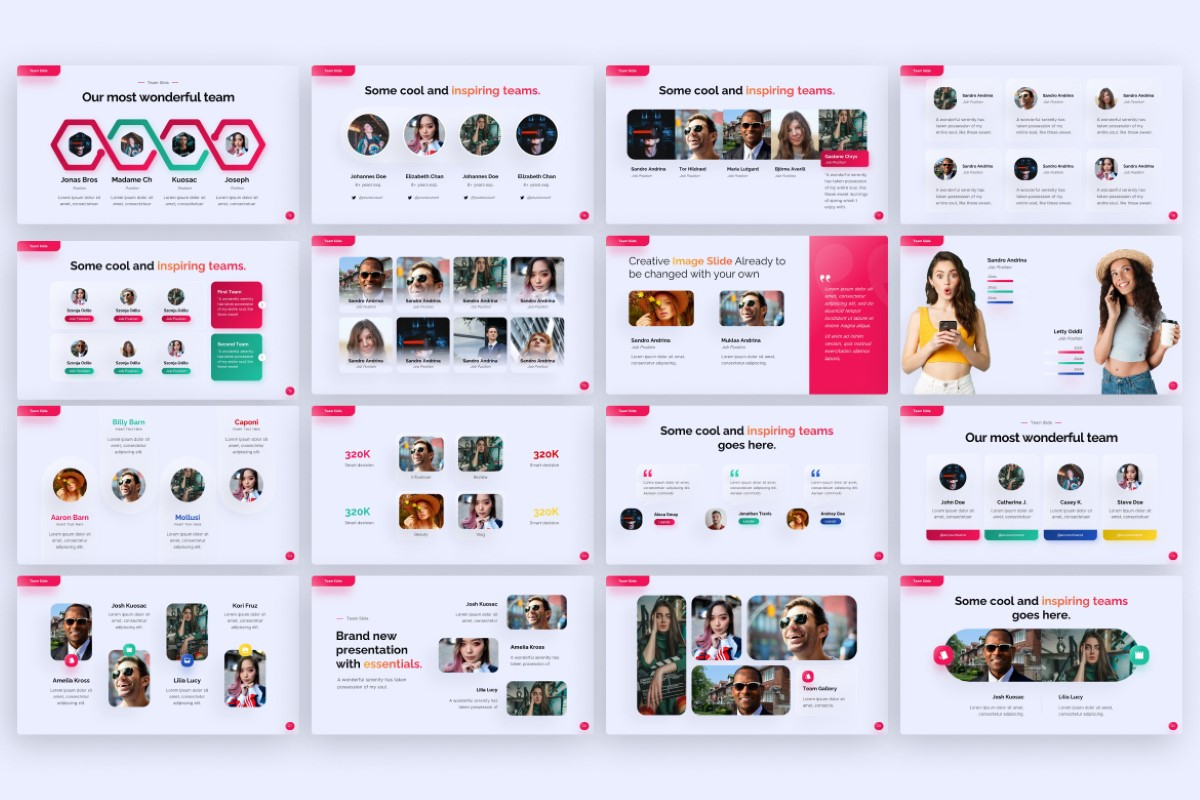Team Slide 1 PowerPoint Template | Nulivo Market
