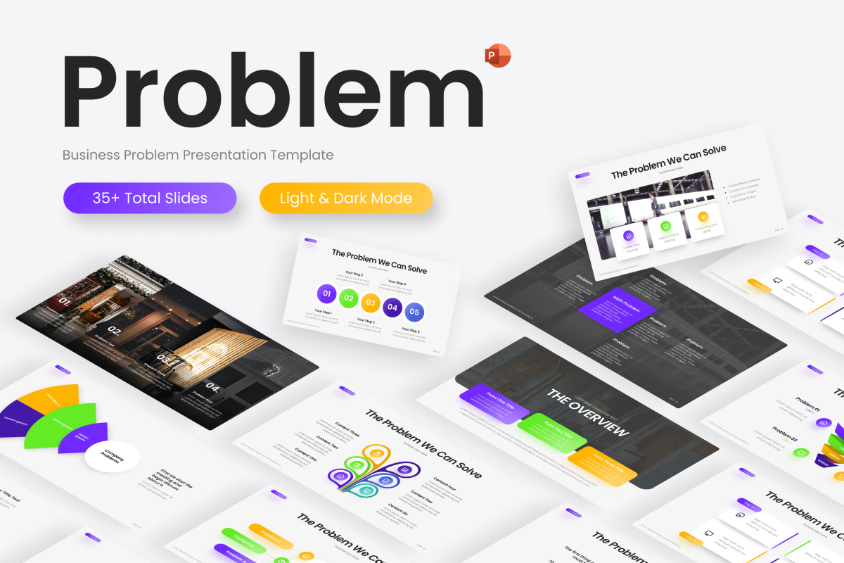 The Problem PowerPoint Template | Nulivo Market
