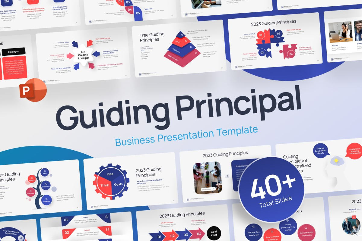Guiding Principal PowerPoint Template | Nulivo Market