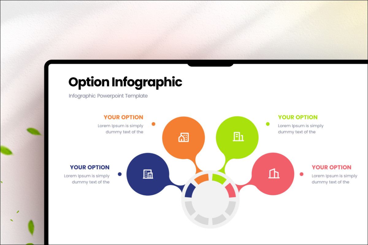 Powerpoint Visual Options Option - Infographic PowerPoint Template | Nulivo Market