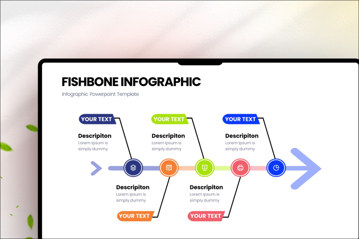 Fishbone - Infographic PowerPoint Template | Nulivo Market