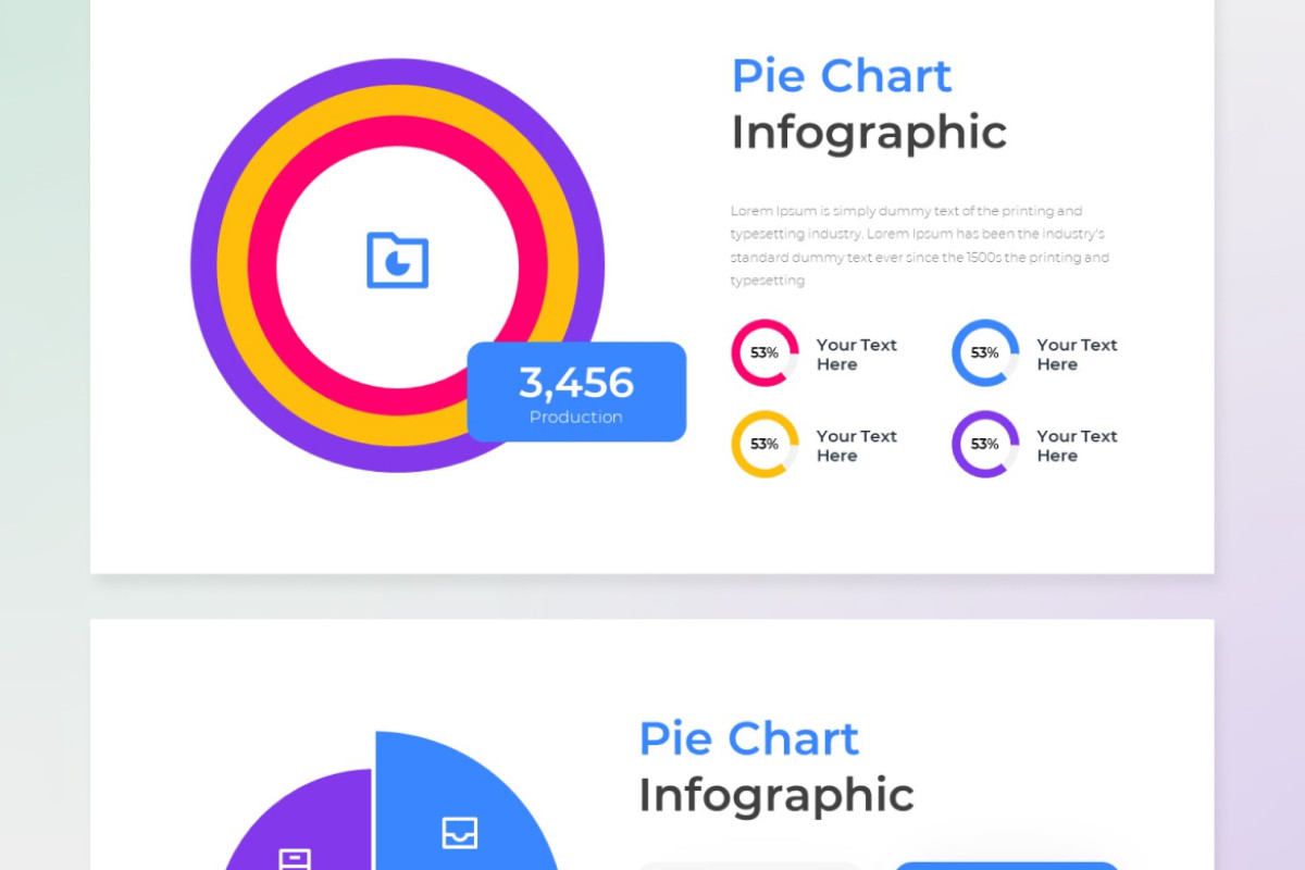 Pie Chart PowerPoint Infographic Template | Nulivo Market