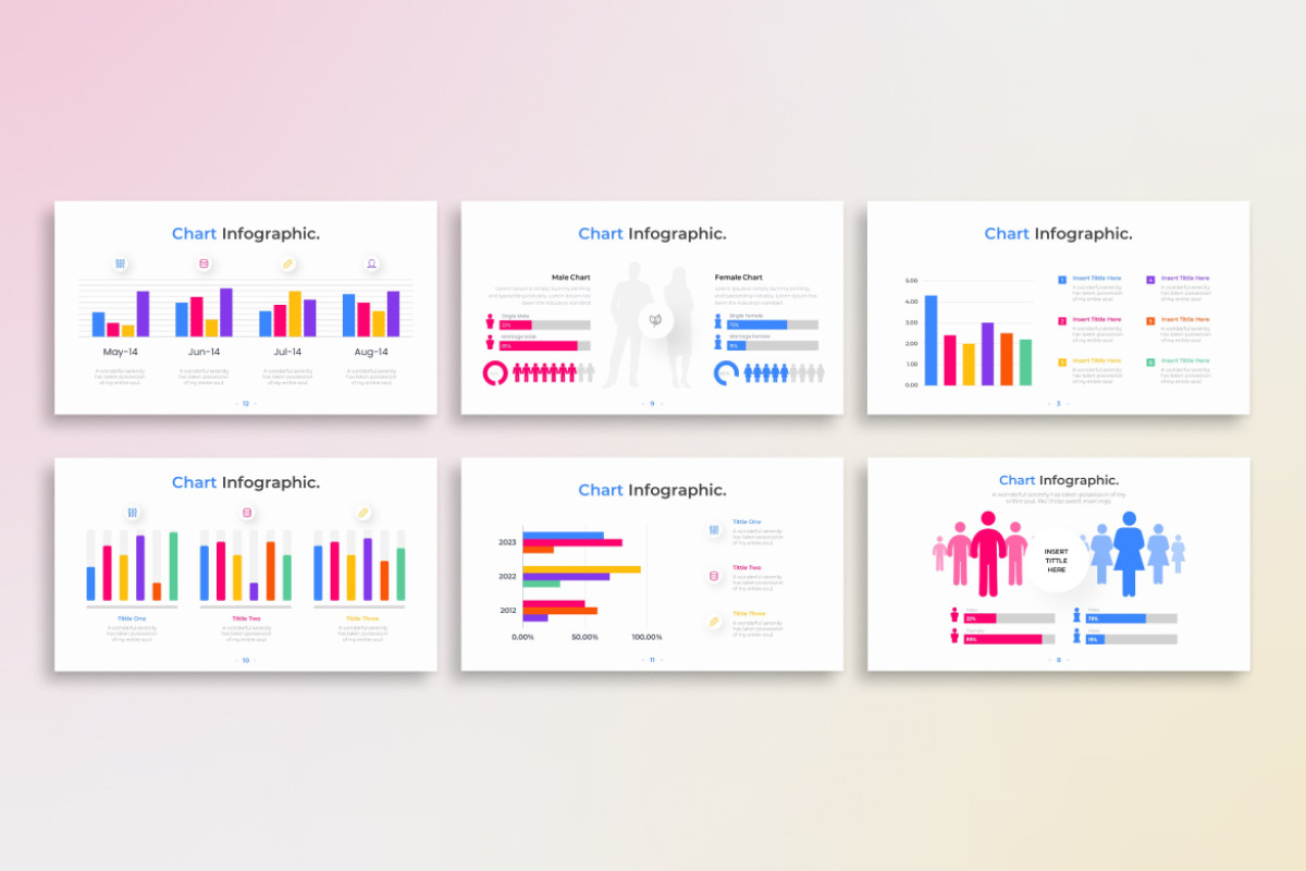 Chart PowerPoint Infographic Template | Nulivo Market