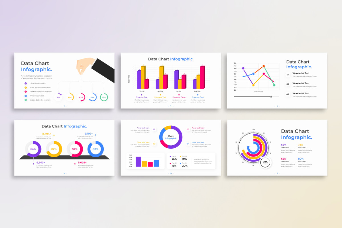 Data Chart PowerPoint Infographic Template | Nulivo Market