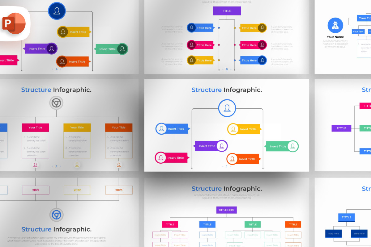 Structure PowerPoint Infographic Template | Nulivo Market