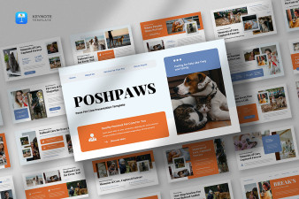Pet Care & Veterinary Keynote Template