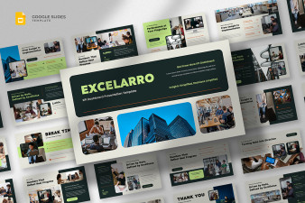 KPI Dashboard Google Slides Template