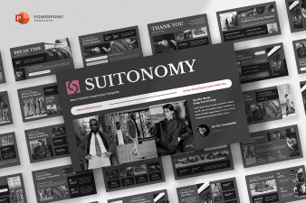 Men's Fashion Powerpoint Template