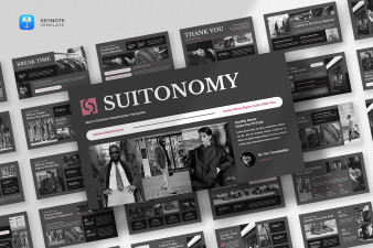 Men's Fashion Keynote Template