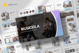 Music School & Course Google Slides Template