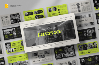 Luxury Fashion Google Slides Template