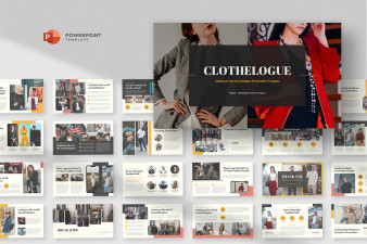 Fashion Catalogue Powerpoint Template