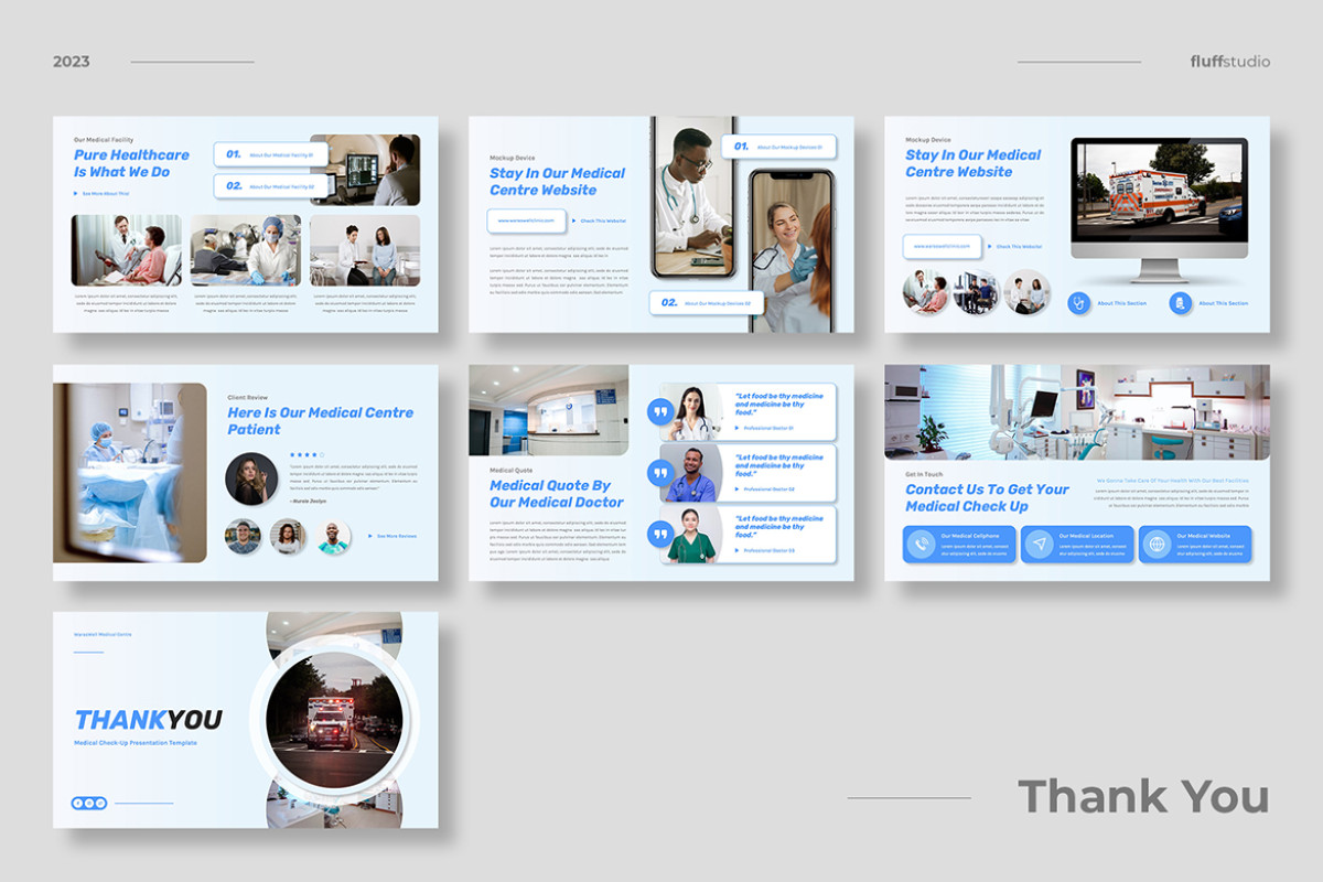 Medical & Healthcare Google Slides Template Nulivo Market
