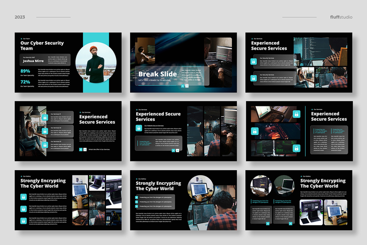 Information Security Powerpoint Template