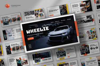 Car Automobile Powerpoint Template