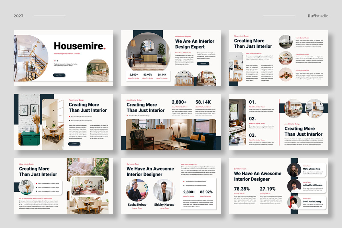 Ffe Powerpoint Example Interior Design Interior Design Powerpoint Template | Nulivo Market