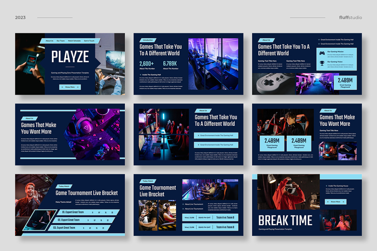Gaming eSports Powerpoint Template | Nulivo Market gaming-esports-powerpoint-template-nulivo-market