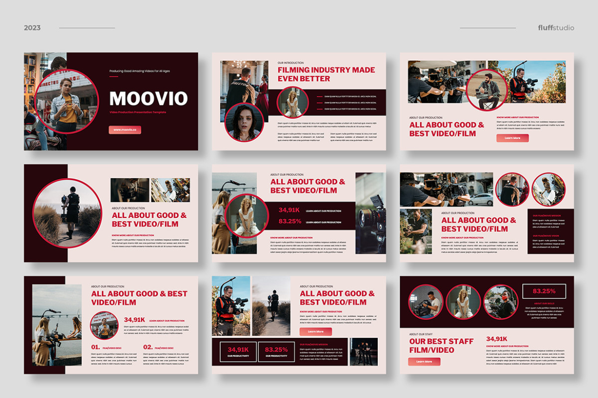 Video Production Powerpoint Template Nulivo Market