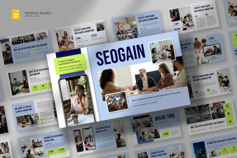 SEO & Digital Marketing Google Slides Template