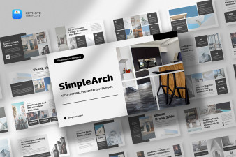 Minimalist Architecture Keynote Template