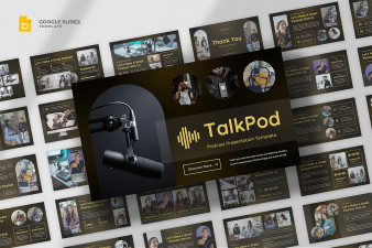 Podcast & Radio Google Slides Template