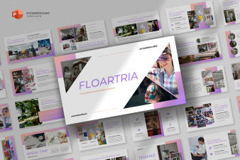 Art Exhibition Powerpoint Template