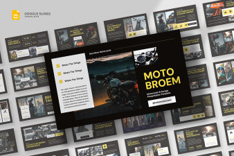 Motorcycle Google Slides Template