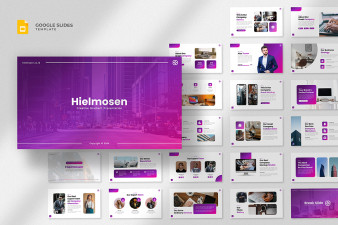 Creative Gradient Google Slides Template