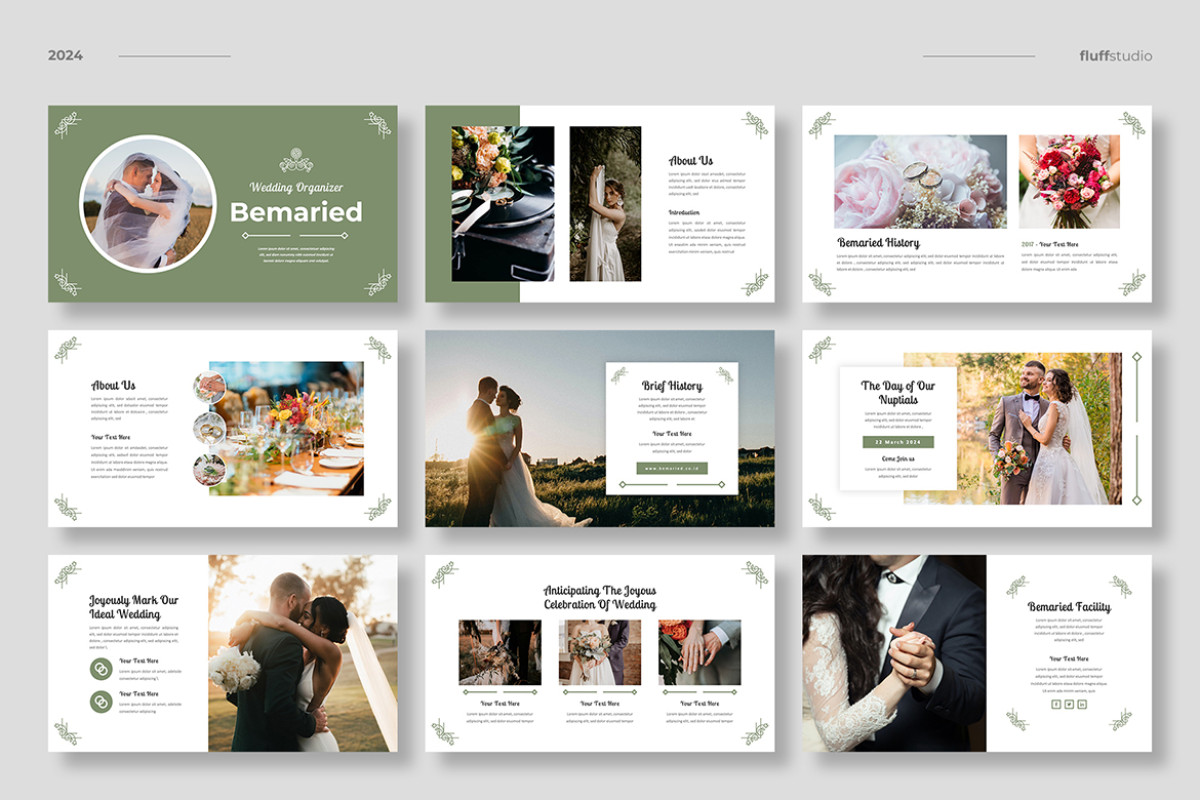 Wedding Google Slides Template Nulivo Market Wedding Google Slides Template Nulivo Market