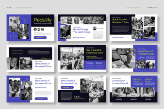 Nonprofit Organization Powerpoint Template | Nulivo Market